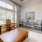 a room with chairs and a table