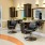 a large salon room